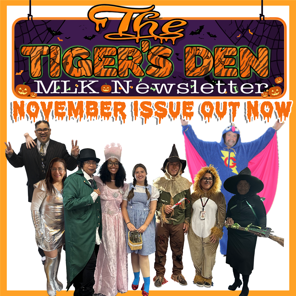  MLK Tiger's Den Newsletter Issue 3 November 25